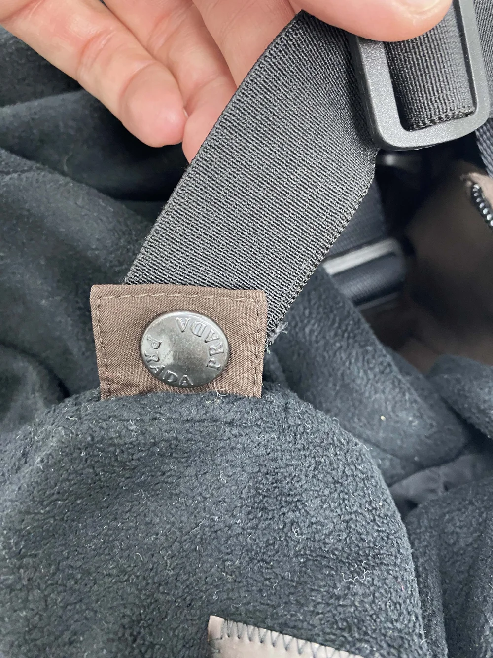 Prada Sport harness puffer jacket — JAMES VELORIA